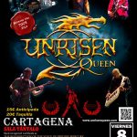 Unrisen Queen Concert Posters - CARTAGENA 2019